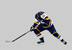 Socks complete, Stick added.